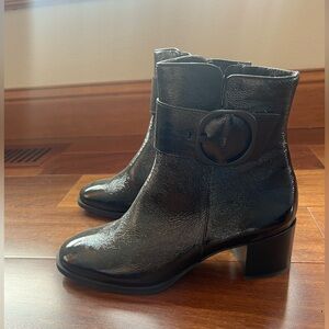 Brand New Paul Green Black Ankle Boots